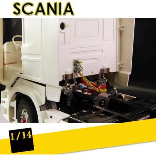 1/14 Tamiya Scaina Dynamic Car Shell Buckle Metal Shockproof Car Frame Buckles Upgrade Suspension Kit for RC Trucks