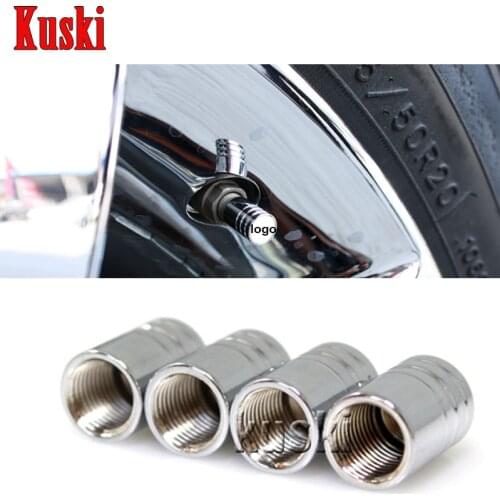 4pcs Car Styling Stainless Steel Tire Wheel Valve Tyre Stem Air Caps Airtight Covers For BMW Mercedes AUDI VW Ford Accessories