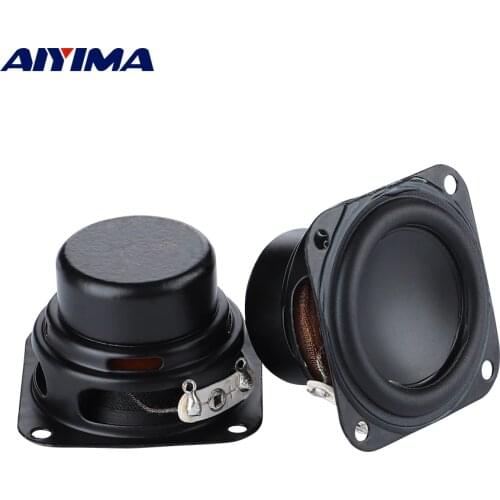 AIYIMA 2Pcs 1.5 Inch Full Range Speaker 4 Ohm 8W Neodymium Audio Loudspeaker For Harman Portable Bluetooth Speakers