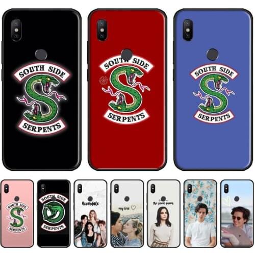 American TV Riverdale Southside Serpent Phone Cases For Xiaomi Redmi 7 9t 9se k20 mi8 max3 lite 9 note 8 9s 10 pro Shell Cover