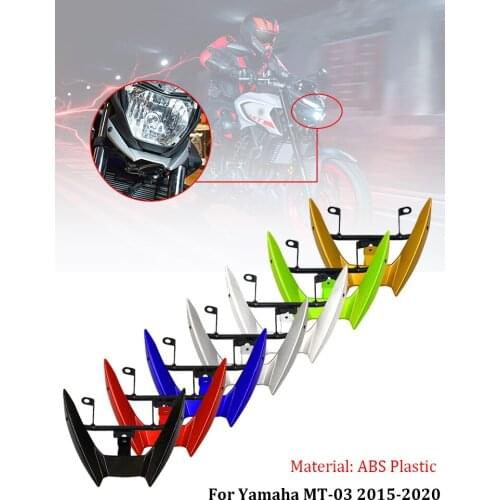 Front Headlight Headlamp Support Bracket Upper Fairing Cowling Stay Holder For Yamaha MT-03 MT 03 2015 2016 2017 2018 2019 2020