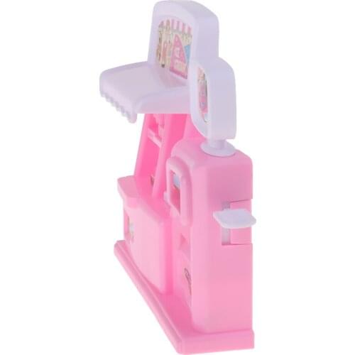ABS Plastic Toy Miniature Ice Cream Machine Model For 1/12 Dolls House Decor