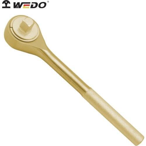 WEDO Ratchet Wrench,Explosion-proof, Non-aparking,BAM certified, 245mm