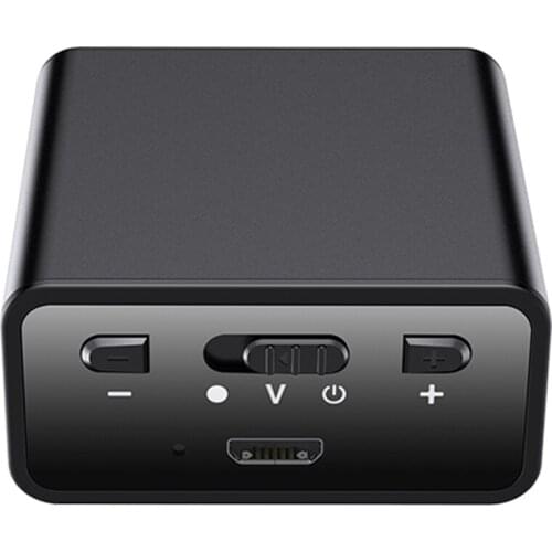 Q65 Mini Voice Recorder Rectangle Dictaphone MP3 Player Audio Sound Recorder with Playback Micro Voice Activated Recorder 32GB