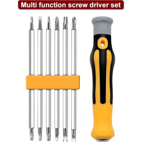 Multi-function Household Screwdriver Set Strong Magnetic Screwdriver Special-shaped Phillips Double Head Torx Screwdriver
