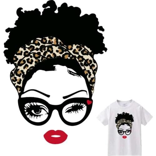 Sexy Girl Iron-On Patches For Clothes A-Level Heat Transfer Thermal Stickers Washable T-Shirts Applique Fashion Clothing Patches