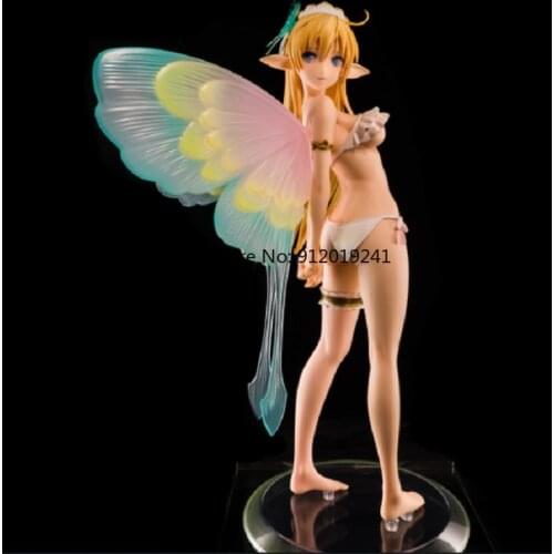 New Anime Figure The Seven Deadly Sins Elaine Elves Japan Action Figure Butterfly Girl Standing Ver. PVC Model Toys Gifts 29cm
