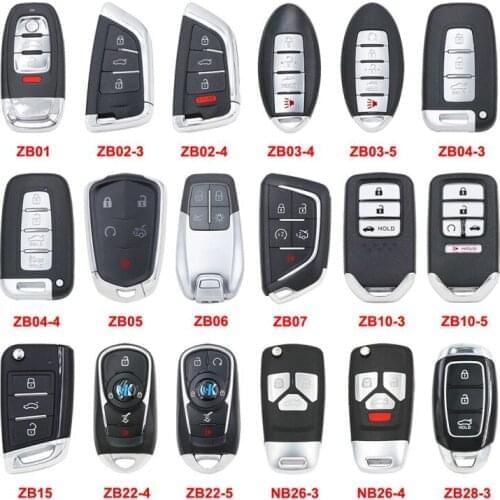 KEYDIY Original ZB remote KD ZB15 ZB22 ZB28 NB26 Smart Key Universal Multi-functional 5pcs/lot ZB Series Remote Key for KD-X2