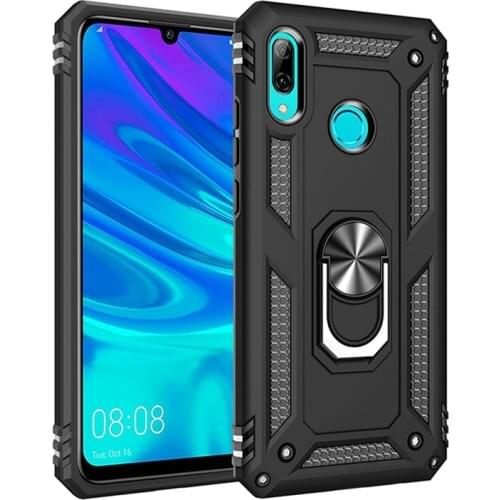Luxury Armor Shockproof Case For Huawei P Smart 2021 Cover P Smart 2020 2019 Z S Soft Silicone Bumper Hard PC Back Cover