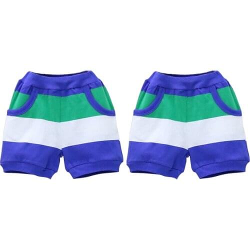 Little Q Children Bottom 100% Cotton pocket shorts for girls 1-3 year old baby clothes boys short toddler girl clothing suits