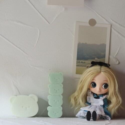 Bear Shape Candle Silicone Mould Soy Wax Epoxy Resin Mold Plaster Diy Crafts Hand-made Aroma Candle Wax Soap Making Home Decor