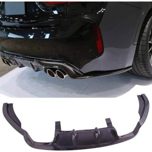 3-D Style Carbon fiber Rear Diffuser Spoiler Fit For BMW F85 X5M F86 X6M