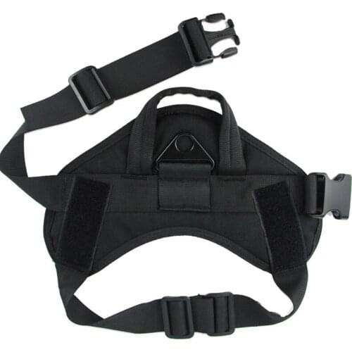 New Tactical Dog Vest Hunting Service Dog Harness With Pulling Handle Outdoor Military Patrol Load Bearing Dog Modular Vest