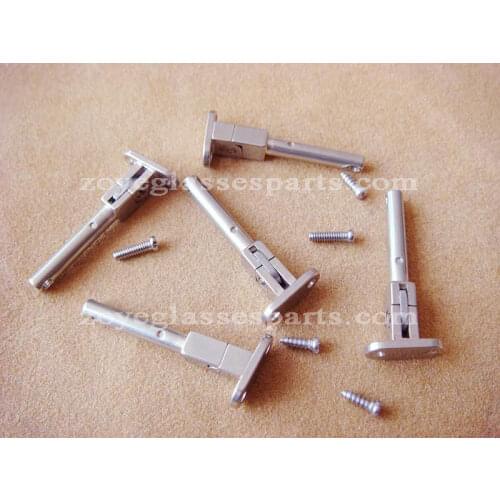 Slim strong spring hinge for wood eyeglass, wooden sunglasses TSH-62 easily installing by screws high nickel quality guaranteed
