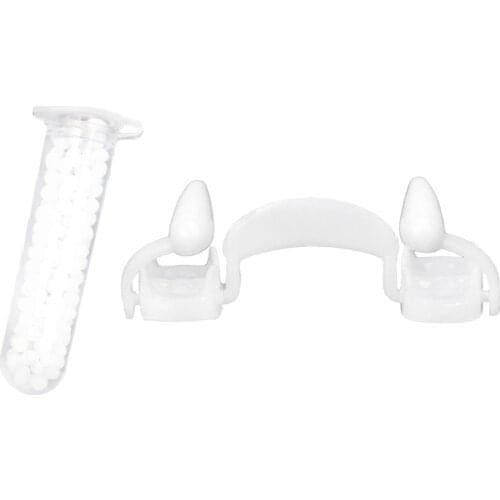 Retractable Silicone Fangs Halloween Cosplay Horror Teeth for Canine Teeth or Incisors Lower Teeth