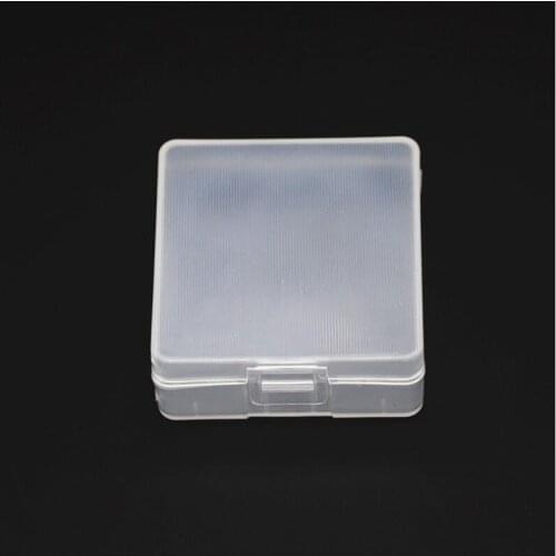 500pcs/lot High Quality Portable Plastic Battery Storage Box for 2pcs 9V 6F22 Batteries Container Holder Protective Case
