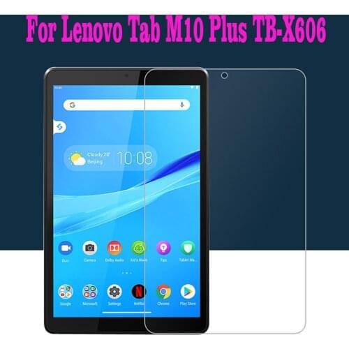 Tempered Glass For Lenovo Tab M10 Plus TB-X606 Protective Film 9H Tablet Screen Protector For Lenovo Tab M10 Plus TB-X606