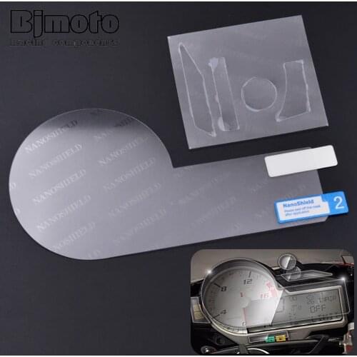 BJMOTO Motorcycle Accessories Dashboard Instrument Speedometer Film Screen Protector Stickers For BMW S1000R/RR/XR 2015-2016