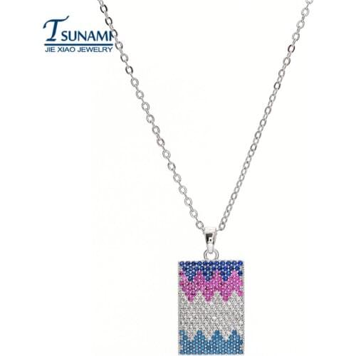 A woman/girls AAA color zircon pendant, girls party/wedding gift D-006