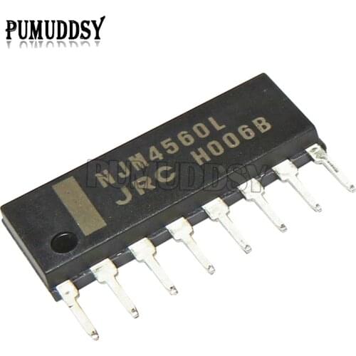 10PCS NJM4558L NJM4558 SIP SIP-8 NJM4558LD NJM4560L NJM4560 NJM4560LD NJM4580L NJM4580 NJM4580LD NJM2068L NJM2068 NJM2068LD IC