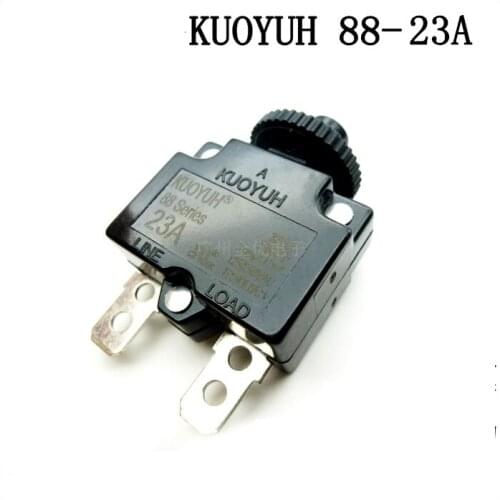 3Pcs Taiwan KUOYUH Overcurrent Protector Overload Switch 88 Series 23A