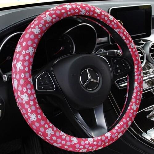 Car Steering-wheel Cover Car-styling Anti-catch Holder Protor Sport Auto Steering Wheel Covers Anti-Slip PU Leather