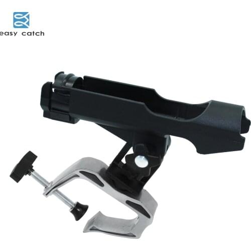 Easy Catch Stainless Steel Fishing Rod Holder 360 Degree Rotation Boat Fishing Tool RH20