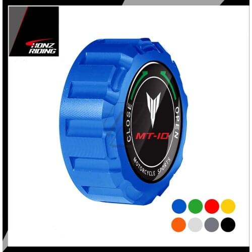 For Yamaha MT10 MT-10 Reservoir Cover 2015 2016 2017 CNC Motorcycle Rear Brake Fluid Reservoir Cap