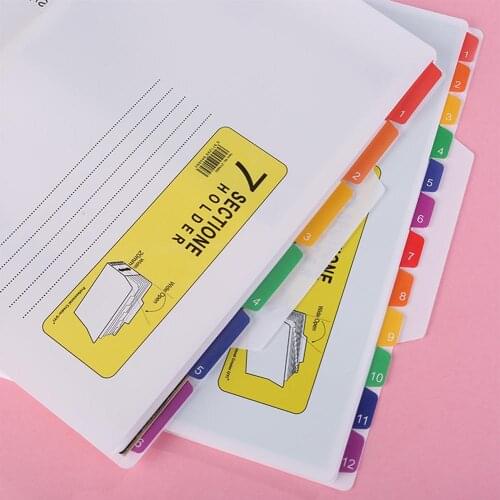 7/13 Section A4 File Document Bag Pouch Waterproof Folder Holder Organizer Office School Supply