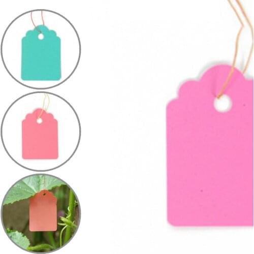 Wide Application Lightweight Vibrant Color Plastic Garden Plant Tags for Home