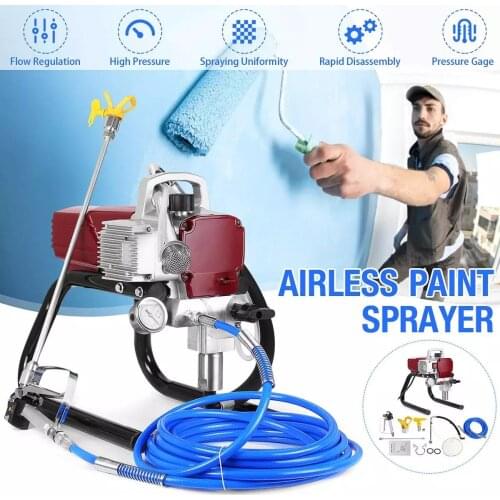 1800W High-pressure Airless Spraying Machine Professional Airless Spray Gun 3L Airless Paint Sprayer Painting Machine Tool