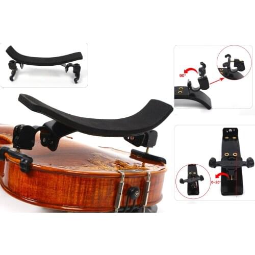Yinfente High Quality Violin 3/4-4/4 Violin Bon Style Adjustable Shoulder Rest Pad Support Parts Accessories Fittings