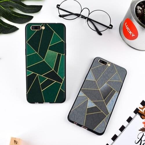 Luxury Geometric Phone Case for marble case iPhone 7 7Plus Soft Silicone Cover for iphone 6 6s Plus 8 8Plus Couple Cases Couqe
