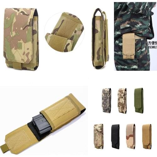 Tactical Phone Pouch Belt Holster Waist Case For Asus Zenfone Max Pro M1 ZB602KL ZB601KL M2 ZB631KL ZB633KL ZB570TL 6 7 ZS630KL