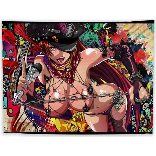 Taimanin Asagi Tapestry Psychedelic Home Decoration