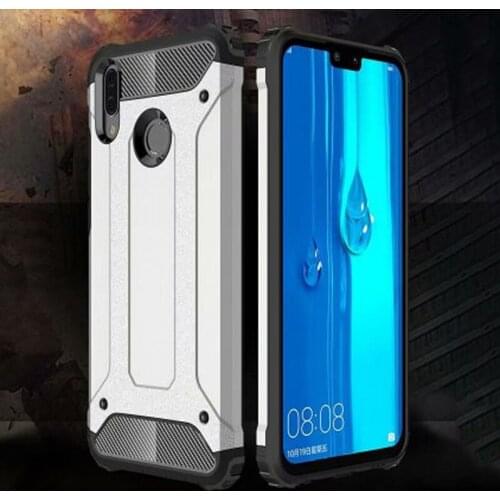 PC+TPU Hybird Protective Cases For Huawei Y9 2019/Enjoy 9 Plus within Heat Radiation Nets Precise Holes Outdoor Shockproof Cases