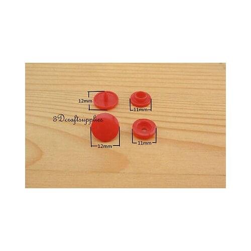 Snap fastener KAM Resin Plastic Snap Buttons copper 12 mm 100 sets AT1D