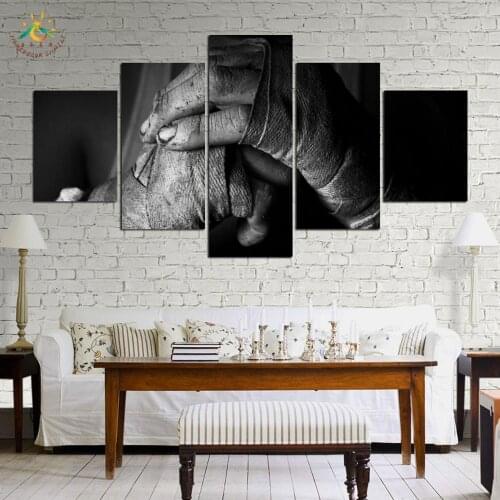 Boxing Preparation Modern wall art pictures for living room modern decorative Picture wall picture Frame Home Decoration