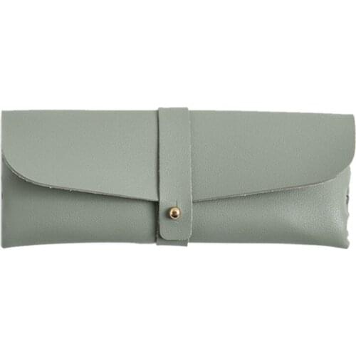 Simple Large-Capacity PU Pencil Case Multifunction Student Storage Stationery Case Pencil Case Stationery