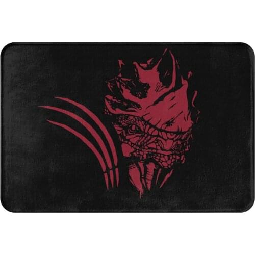 Mass Effect Commander Shepard Game Non-slip Doormat Wrex Bath Kitchen Mat Outdoor Carpet Flannel Pattern Decor