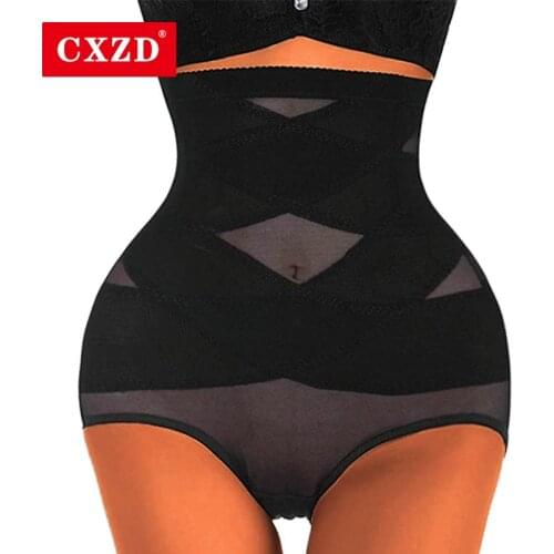 CXZD Women Tummy Control Slimmer Body Shaper High Waist Hip-Lift Compression Panties Girdle