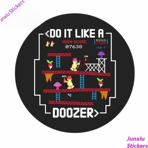 Do It Like A Doozer Fraggle Car Stickers and Decals Fashion 3D Custom Printing Vehicle VAN Racing Rally Decal Decor PVC13x13cm