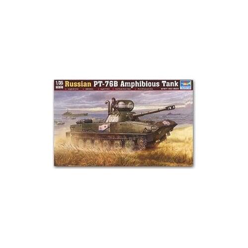 Trumpeter 1/35 scale model 00381 Soviet PT-76B amphibious tanker