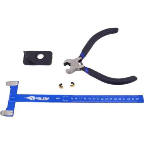 Archery Cooper Nock Point T Rule Square String Nocking Brass Arrow Rest Arrow Strings Buckle Pliers Hunting Shooting Level Set