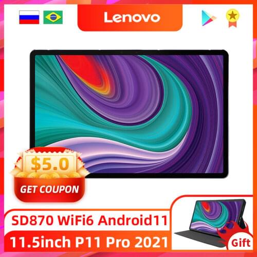 Lenovo Xiaoxin Pad tablet PC P11 Pro 2021 Global TB-J716F Snapdragon 870 6GB RAM 128GB ROM 11.5inch tablets Android 11 Dolby
