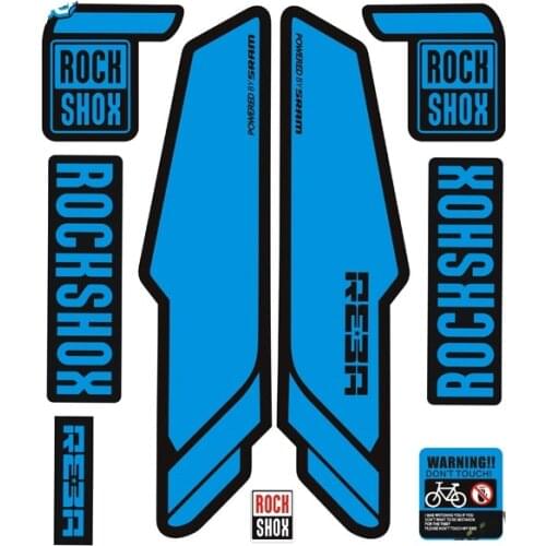 ROCKSHOX Reba RL Fork Sticker for MTB Mountain Bike Bicycle Rock SHOX Cycling Decals