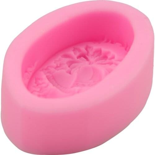 Christmas bell cake mold DIY silicone sugar baking tools chocolate plaster soap mold