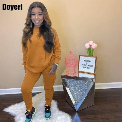 Sweatsuit Jogging Suits for Women Tracksuit 2 Piece Set Winter Plus Size Fashion Sweatpants Set Sweat Suits Women Matching Sets