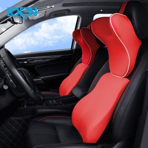 1PC U shaped Soft Car Neck Pillow Auto Support Memory Foam Headrest Universal Support For Travel Office Home Car for toyota bmw
