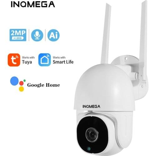INQMEGA WIFI PTZ Camera 2MP HD Outdoor Waterproof Camera Security Protection Video Surveillance